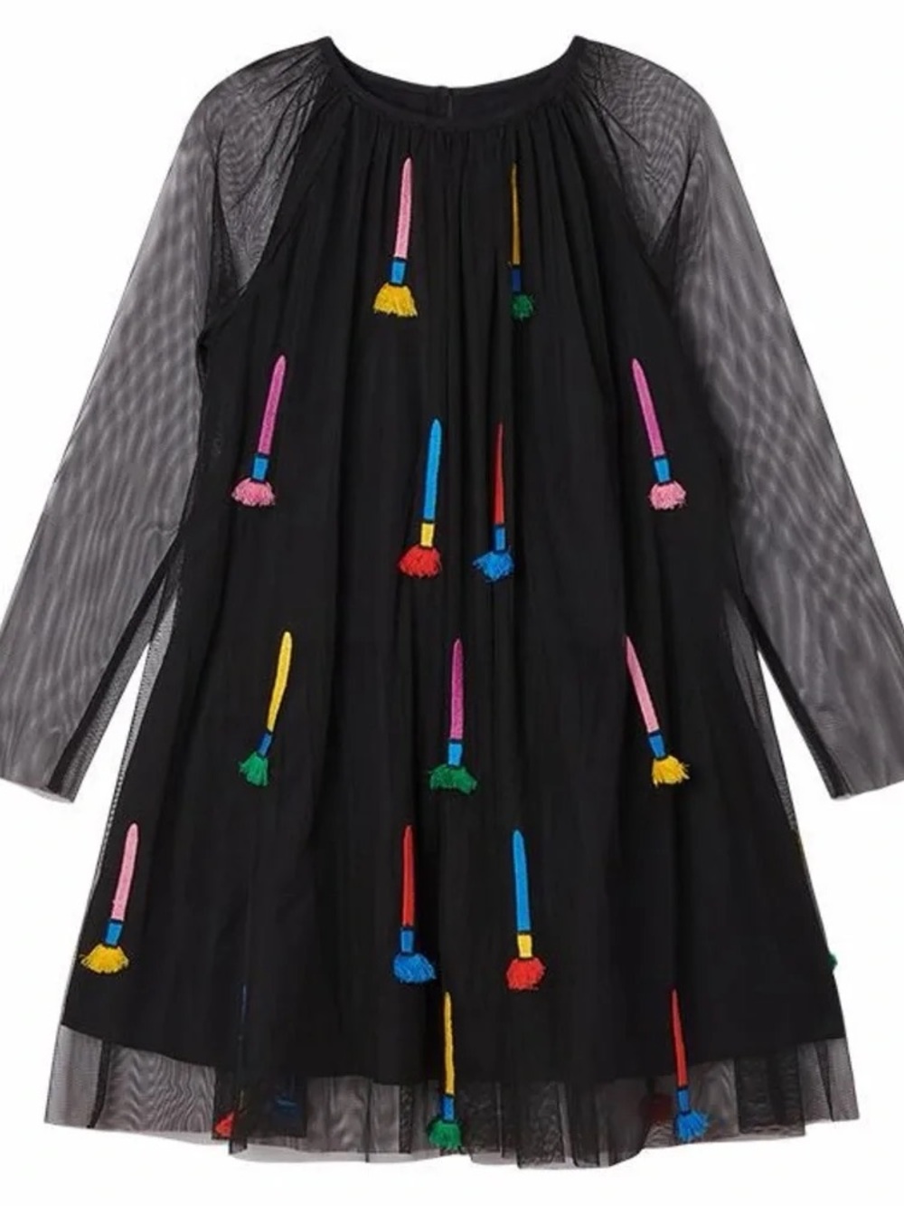 Stella McCartney Girls Paint Brush dress size 10